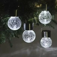 Crackle glass glass hanging hanging lights