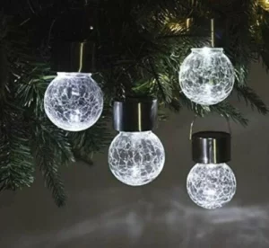 Crackle glass glass hanging hanging lights