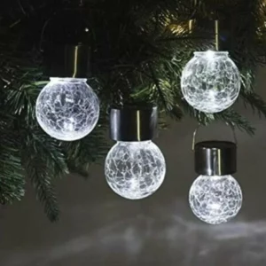 Crackle glass glass hanging hanging lights