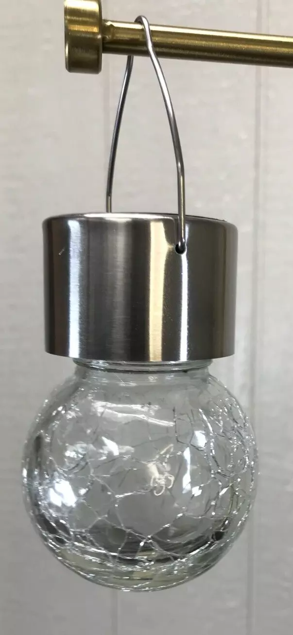 Crackle glass glass hanging hanging lights