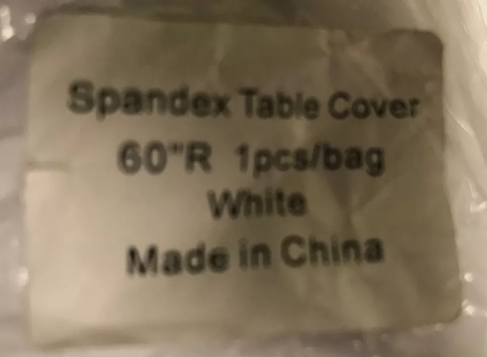 Spandex table table cover item