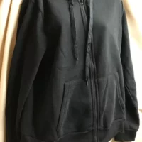 Hooded jacket item spark black