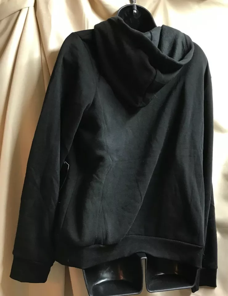 Hooded jacket item spark black