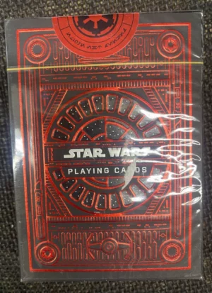 Star wars playing cards dark side