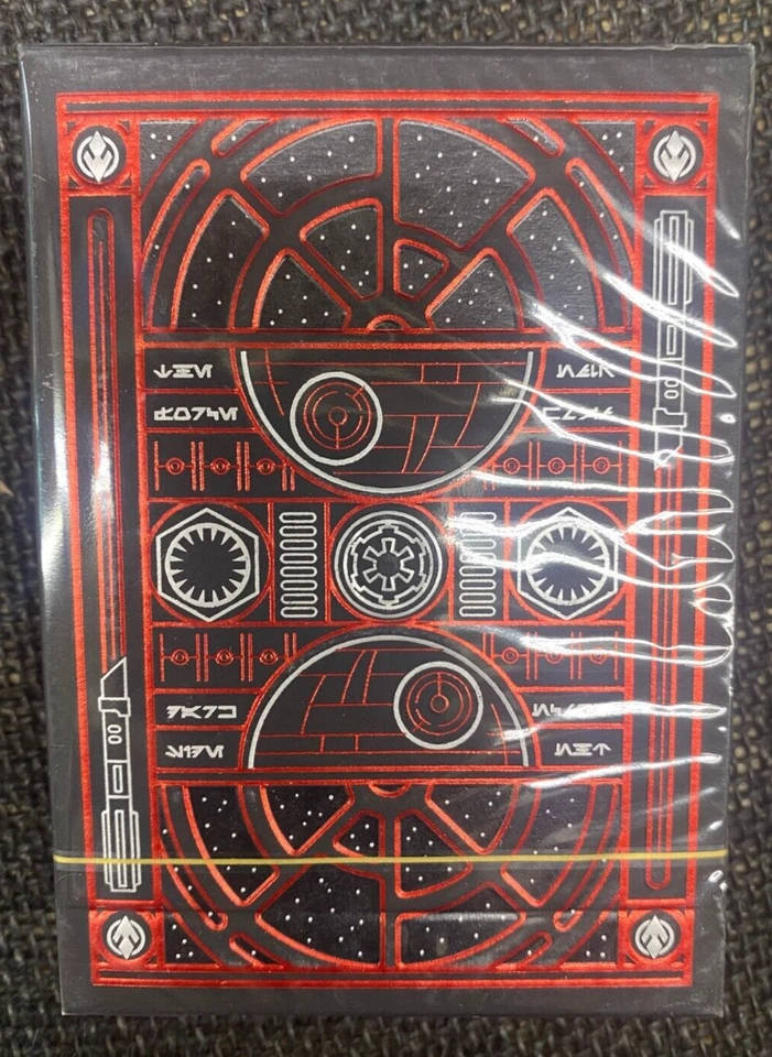 Star wars playing cards dark side