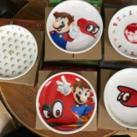 Super mario mini plate item