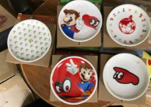 Super mario mini plate item