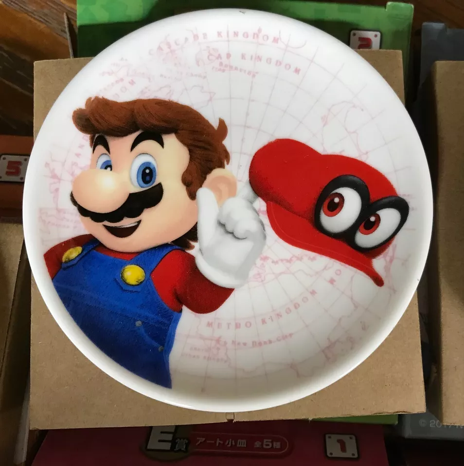 Super mario mini plate item