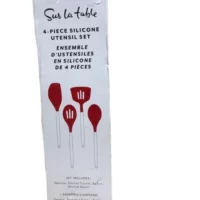 Utensil set item piece silicone