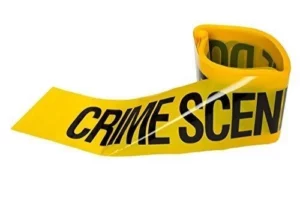 Crime scene scene tape item