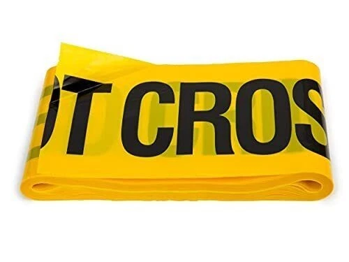 Crime scene scene tape item