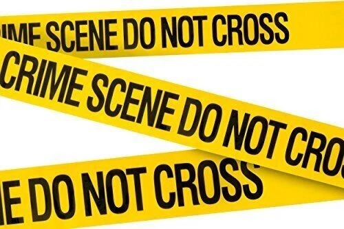 Crime scene scene tape item