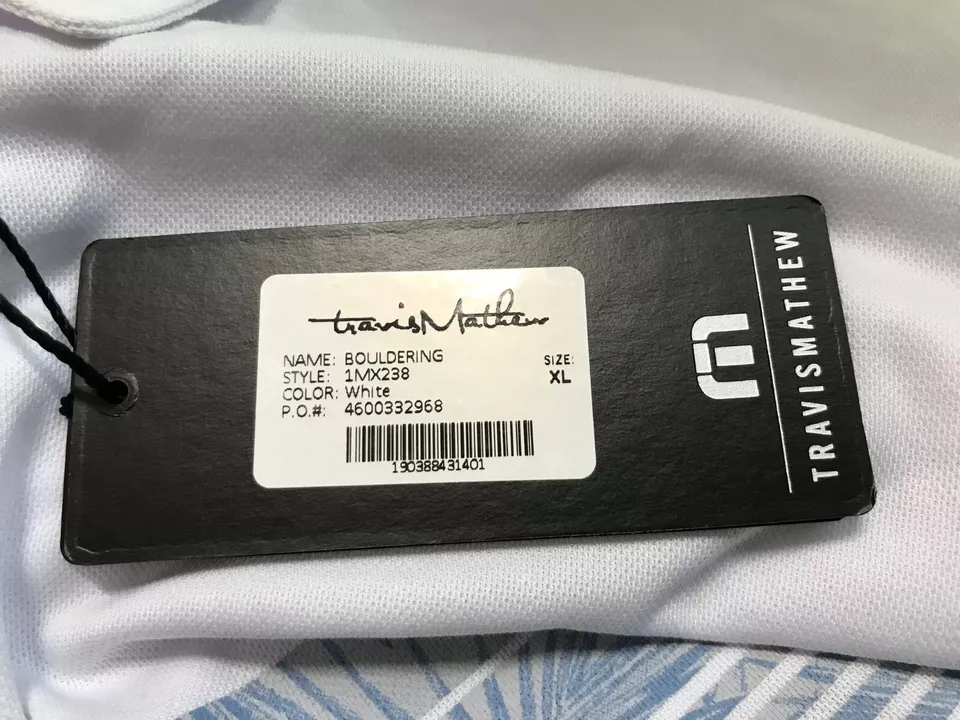 Travis mathew mathew boulding polo shirt