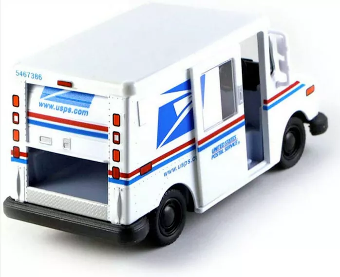 Model toy item mail delivery