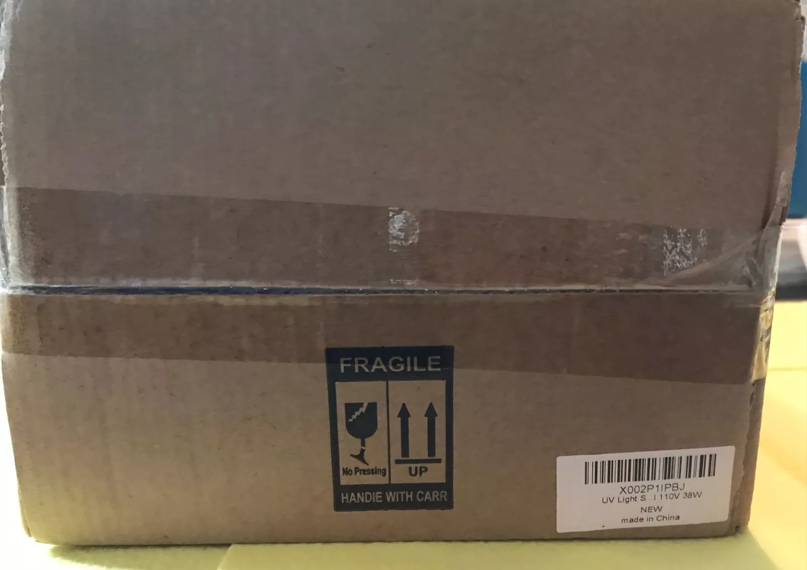 Disinfection lamp item ultraviolet disinfection