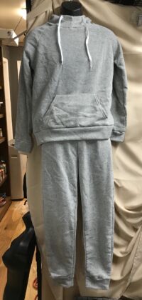 Item unbranded gray sweatsuit pants