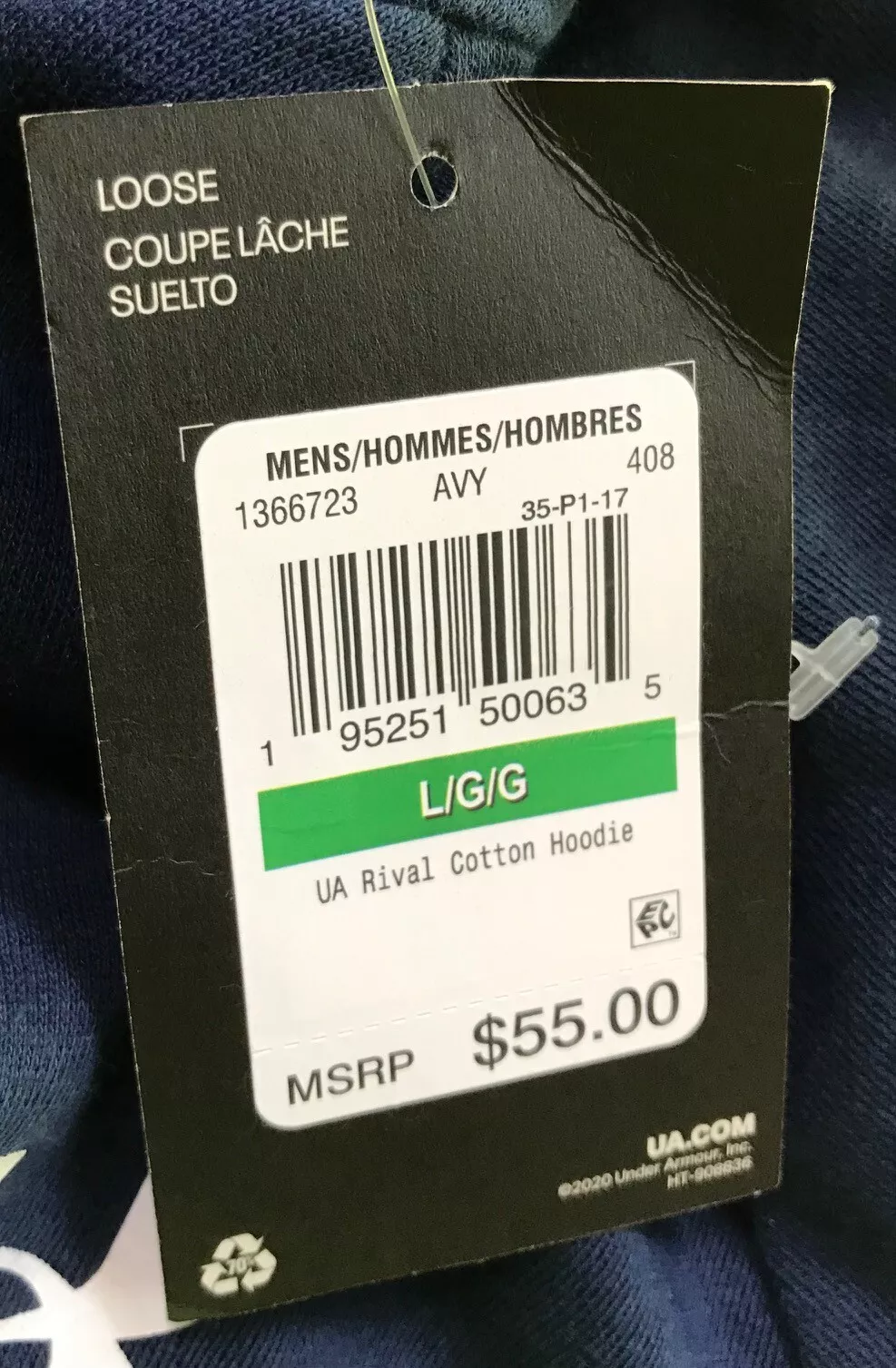 Item mens navy navy blue