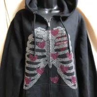 Item versailles black black hooded