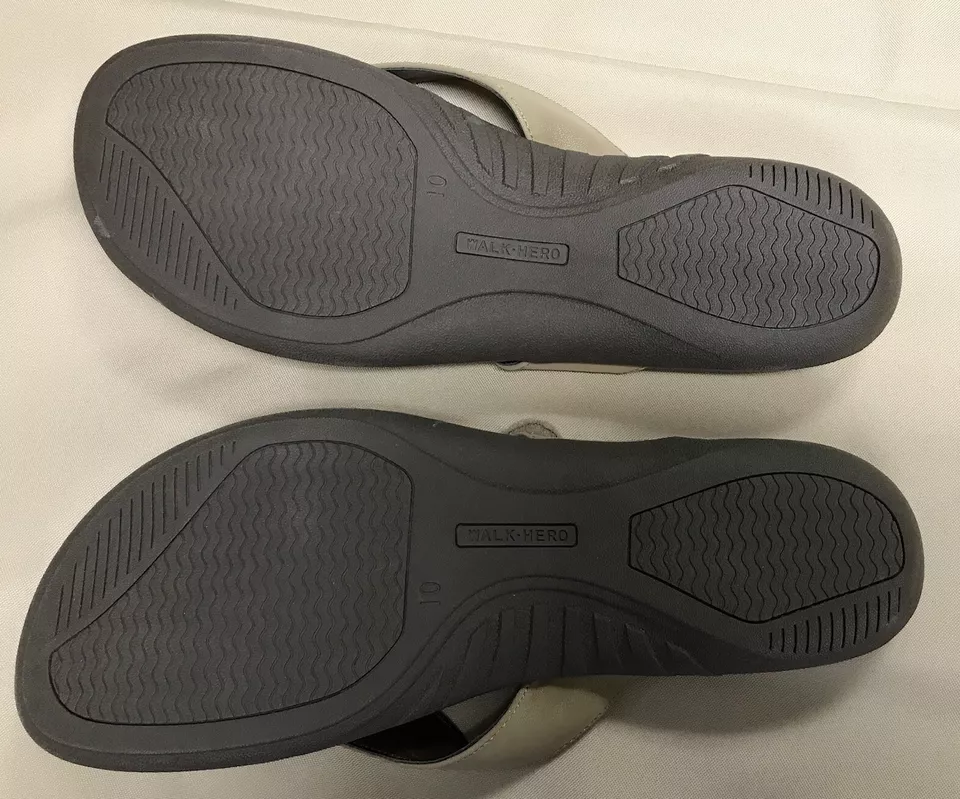 Walkhero women flip flops arch support