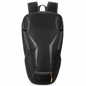 Water resistant shoulder bag helmet mesh