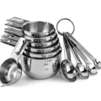 Hudson essentials stainless measuring measuring cups