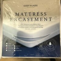 Cosy house mattress encasement zippered cover