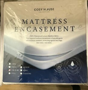 Cosy house mattress encasement zippered cover