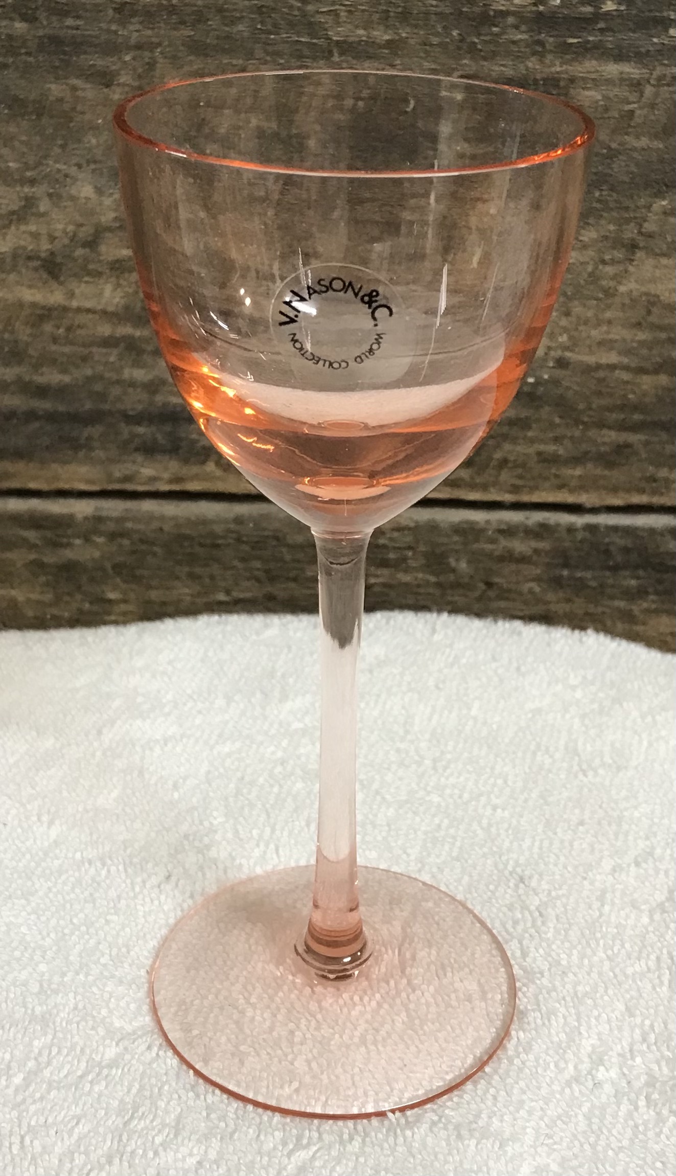 World collection stem wedding wedding glasses