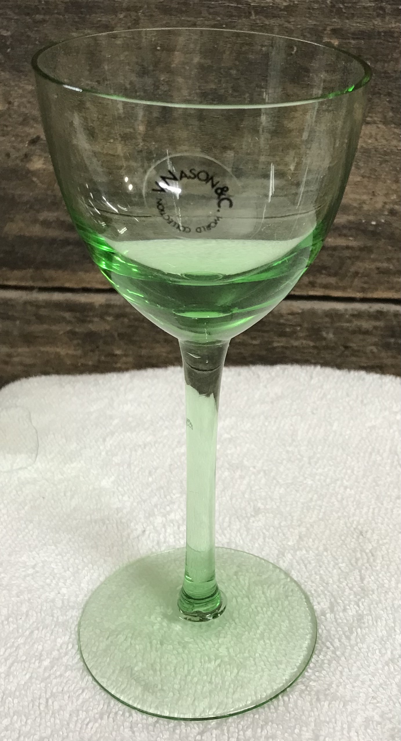 World collection stem wedding wedding glasses