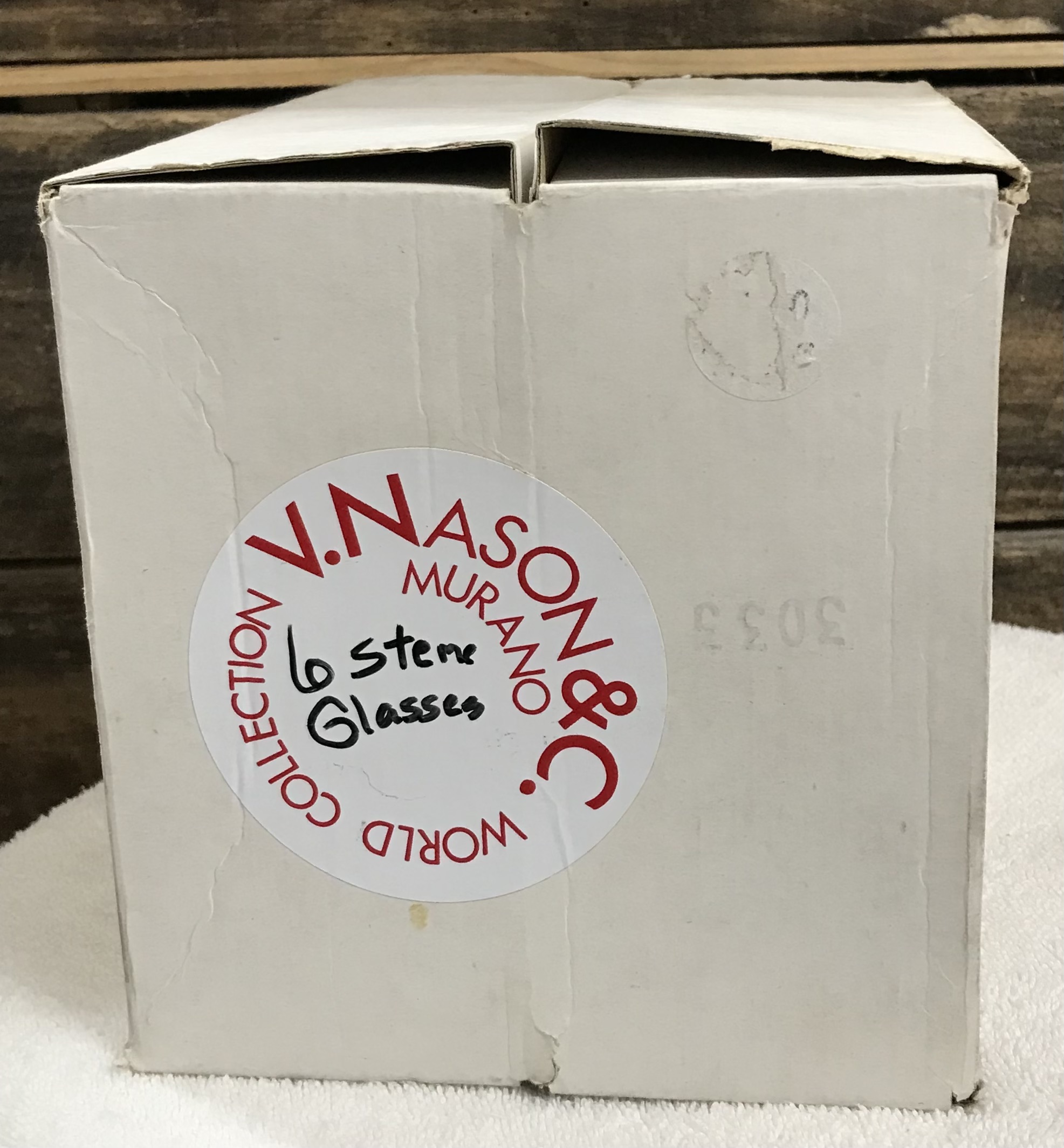 World collection stem wedding wedding glasses