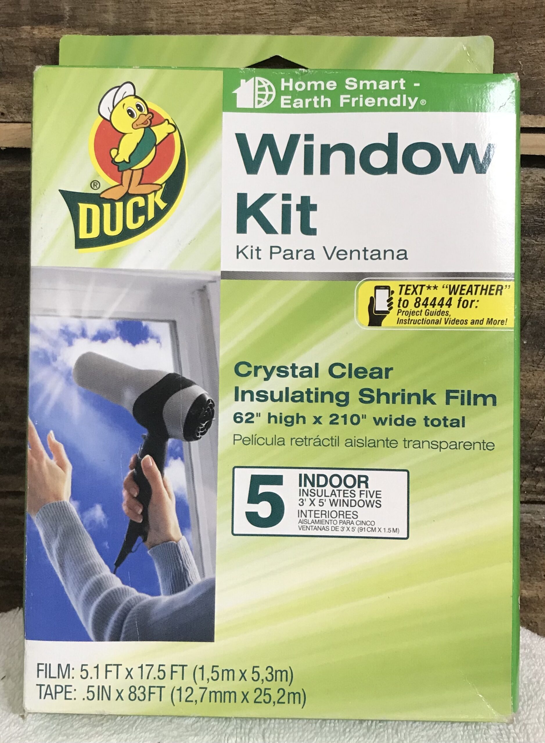 Earth friendly crystal clear duck brand