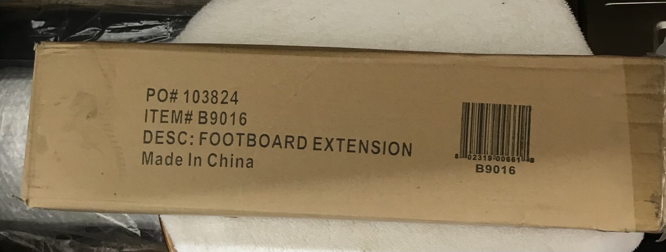 Bed frame kings brand frame extension