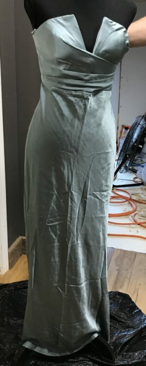 Saints secrets ice blue formal dress