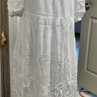 Banana republic square neck short sleeve