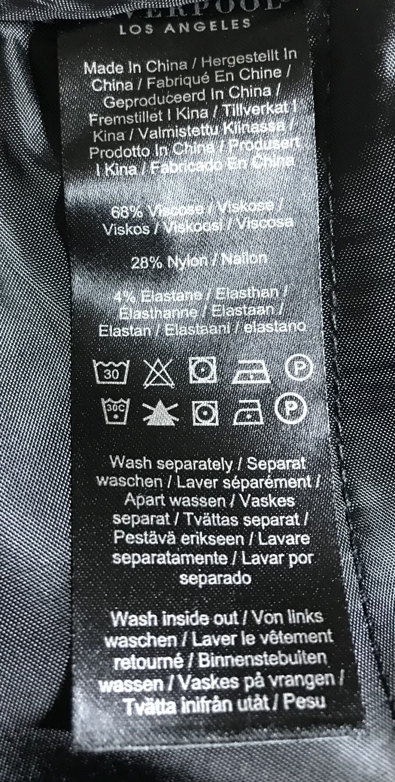 Liverpool los los angeles travel trouser