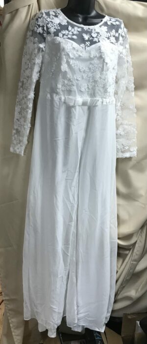 Lace bodice long pants long