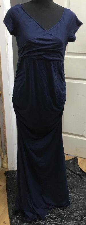 Draped maternity maternity nursing nursing maxi