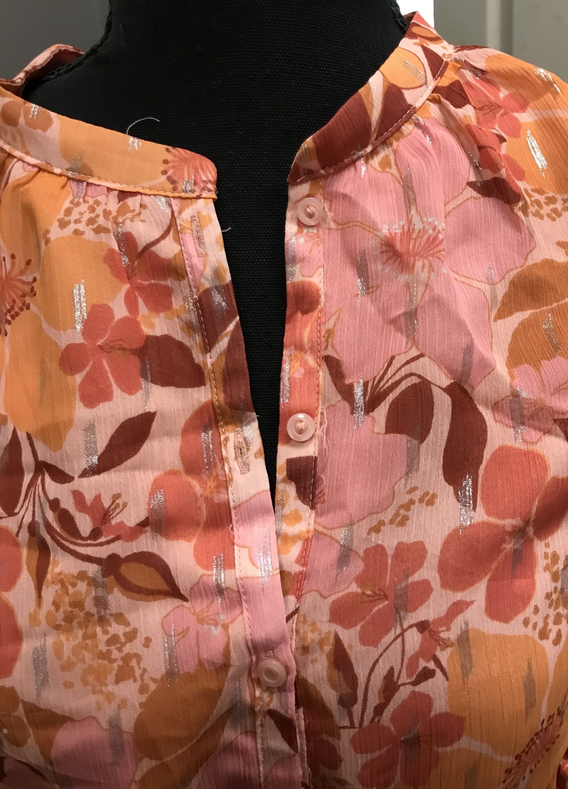 Lauren conrad floral ruffle ruffle mini