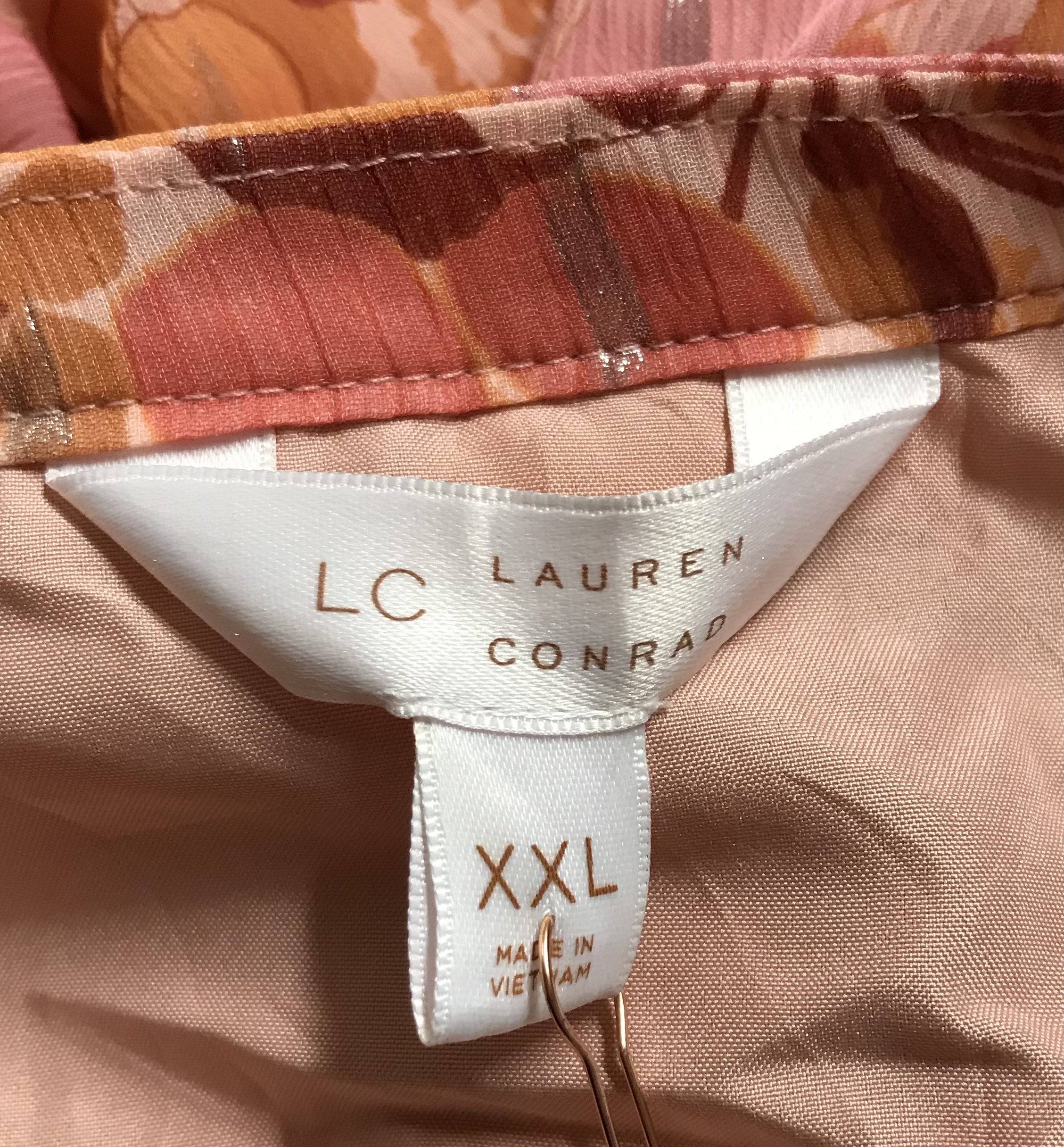 Lauren conrad floral ruffle ruffle mini