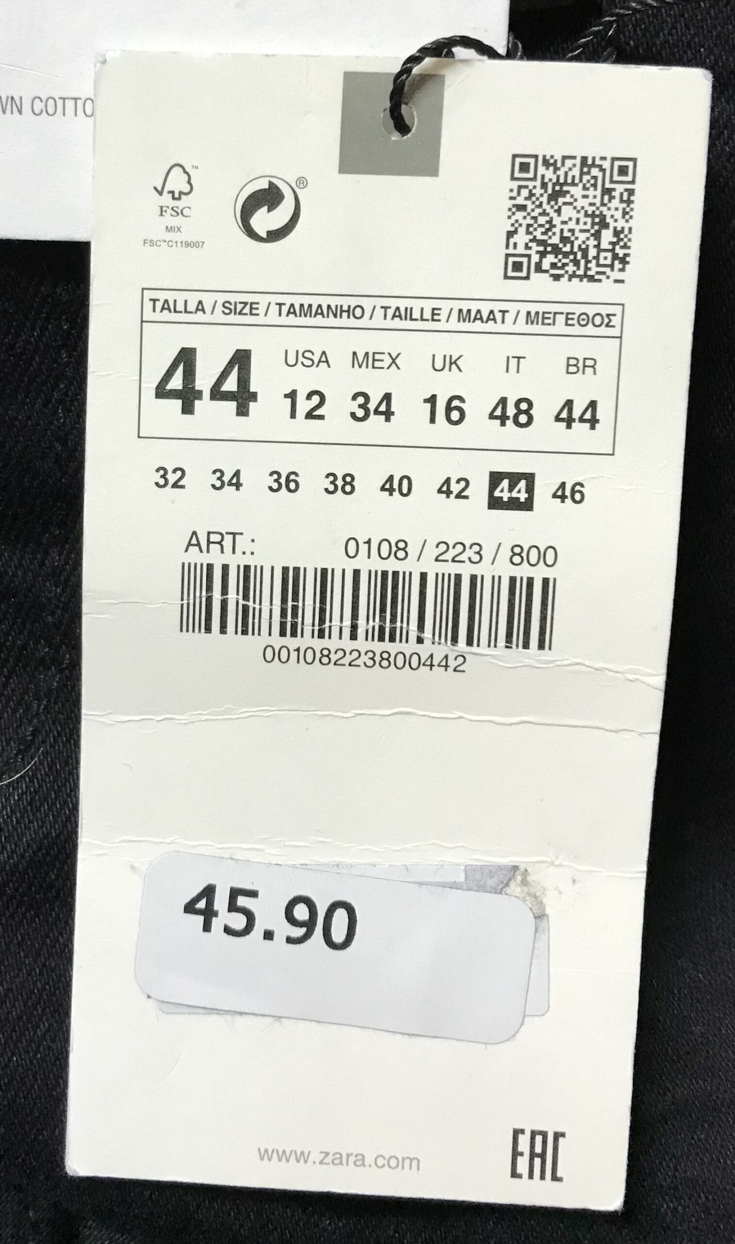 Mid rise skinny fit fit pants