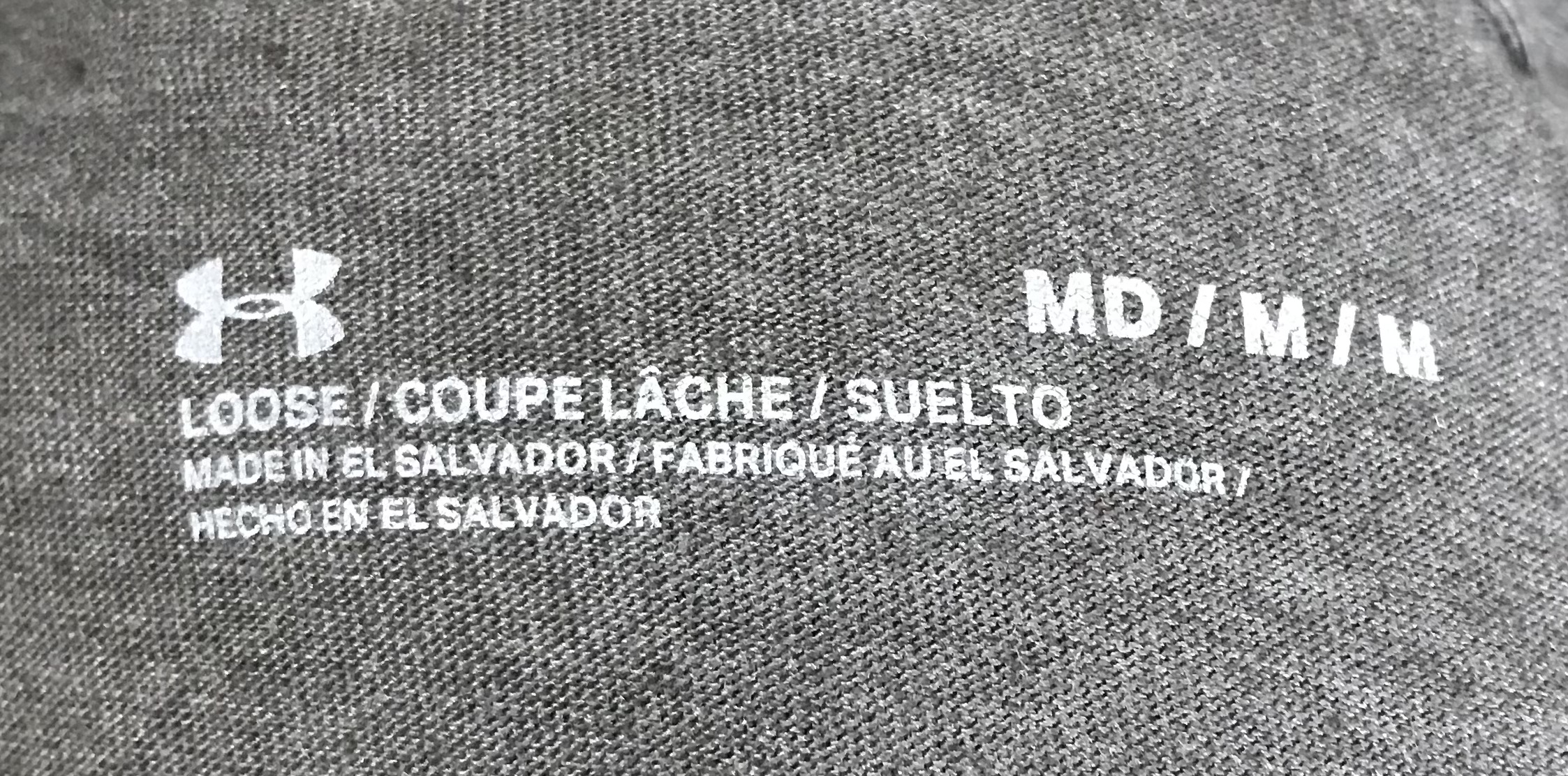 Windy city armour loose dark gray