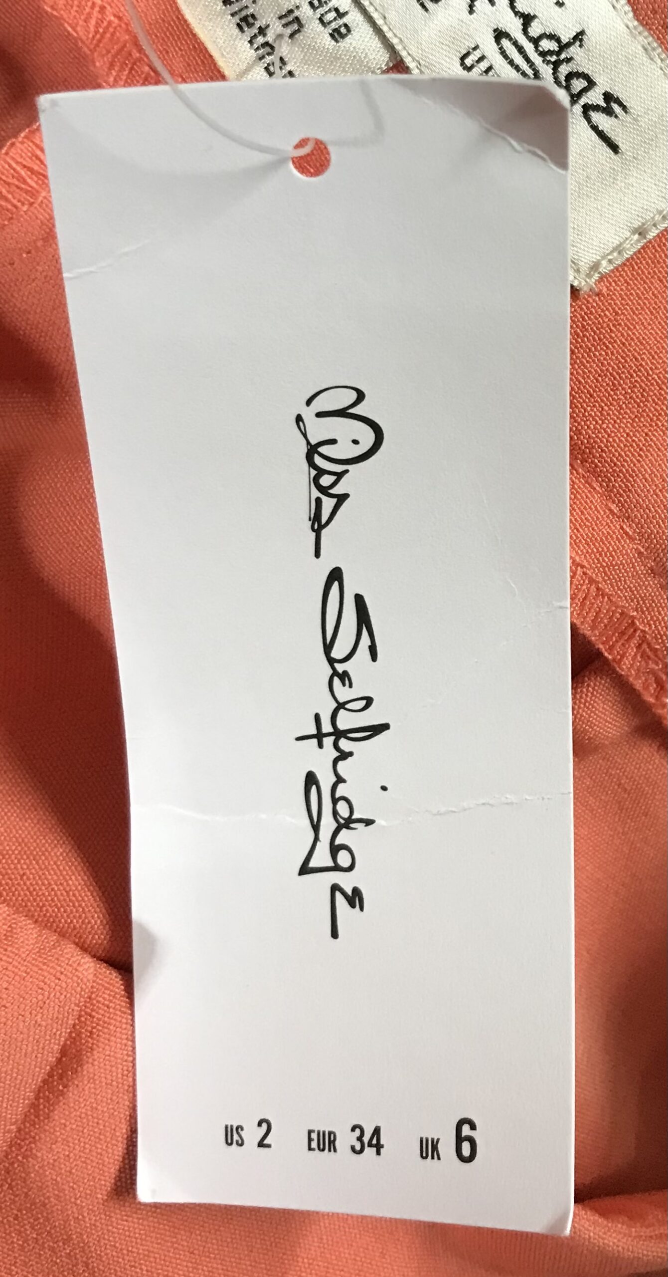 Miss selfridge asos miss selfridge coral