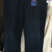 Straight fit black lagoon real denim