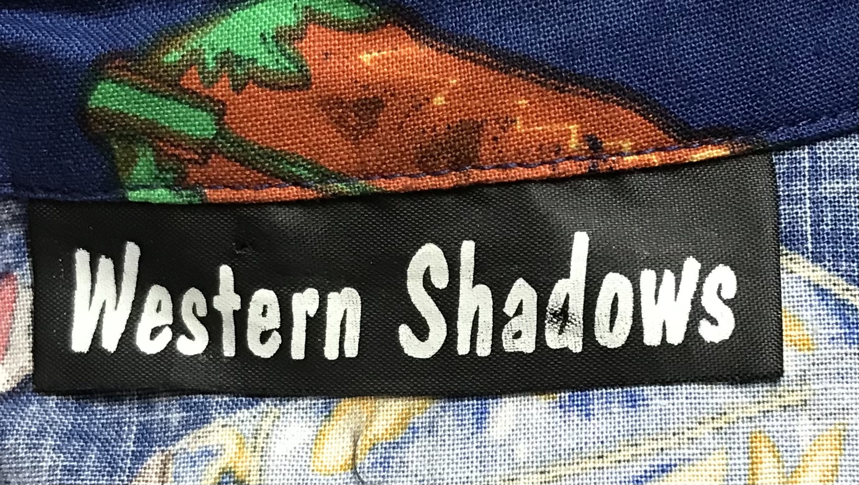 Western shadows fringe skort western