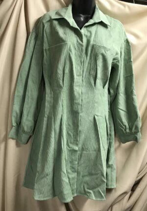 Corduroy dress shein corduroy dress green