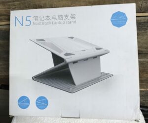 Laptop stand notebook holder stand white