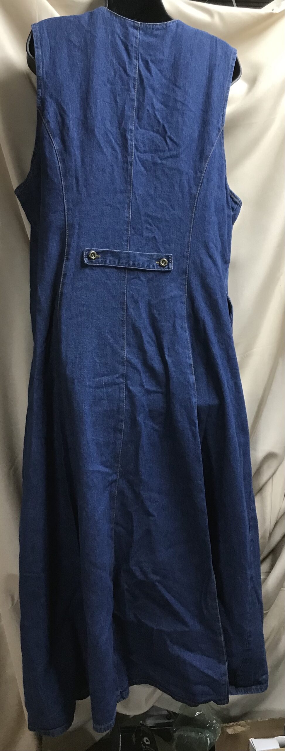 Dunner blue blue denim jumper dress