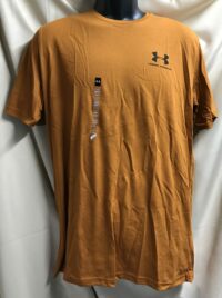 Bronze orange round neck armour men