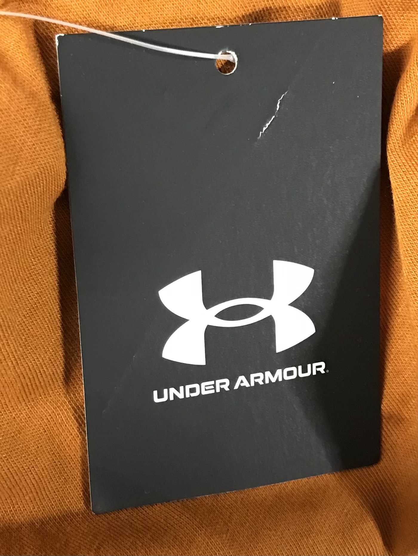 Bronze orange round neck armour men