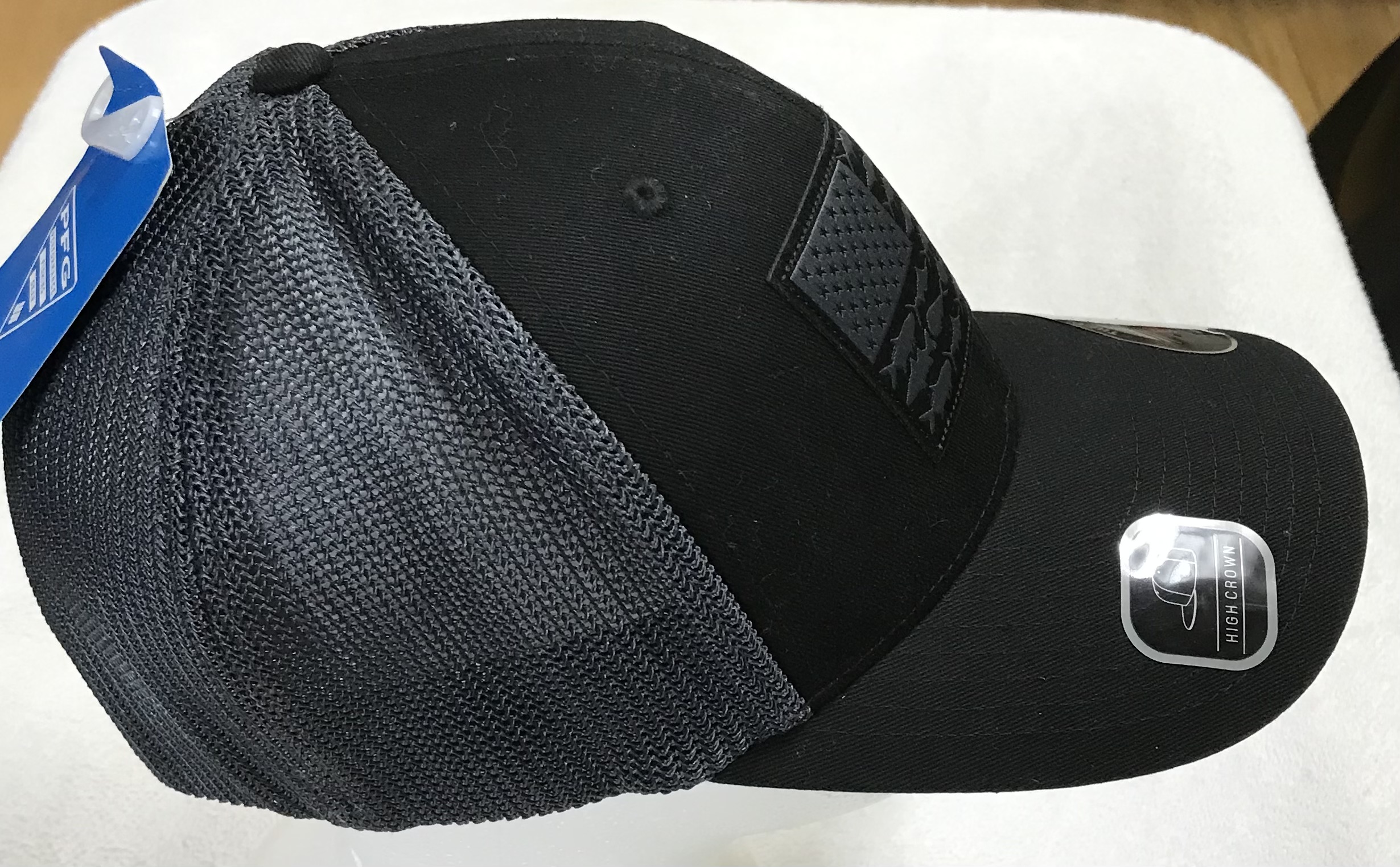 Fish flag ball cap mesh ball